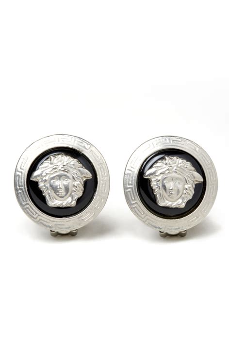 versace ring silber|versace clip on earrings.